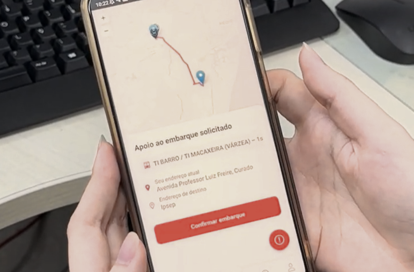 Imagem do módulo Sigabem App no celular