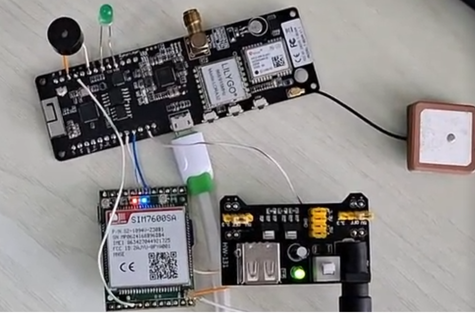 Imagem do dispositivo eletrônico do módulo Sigabem Bus