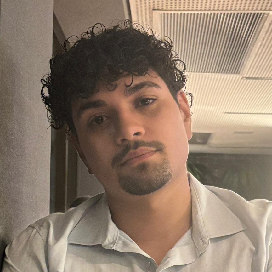 Foto de Alisson Ramos, estudante pesquisador de TADS